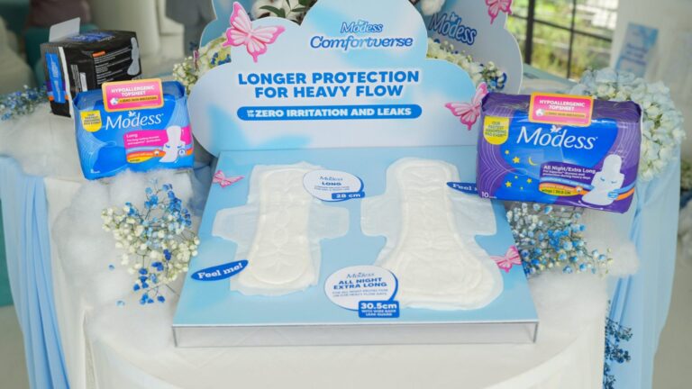 Hypoallergenic Comfort, Powerful on Leak Protection:  Modess’ Promise for Period Days