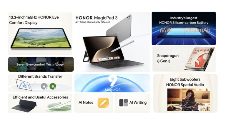 HONOR MagicPad 3: A New Era of Ultra-Slim AI-Enhanced Productivity, Now Official for Php 49,999!