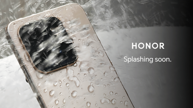 Splashing Soon: HONOR Teases Its Next All-Angle Water-Resistant Smartphone Innovation  