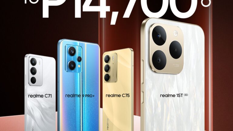 realme Offers Up to P14,700 off on Select Smartphones this 10.10 Sale
