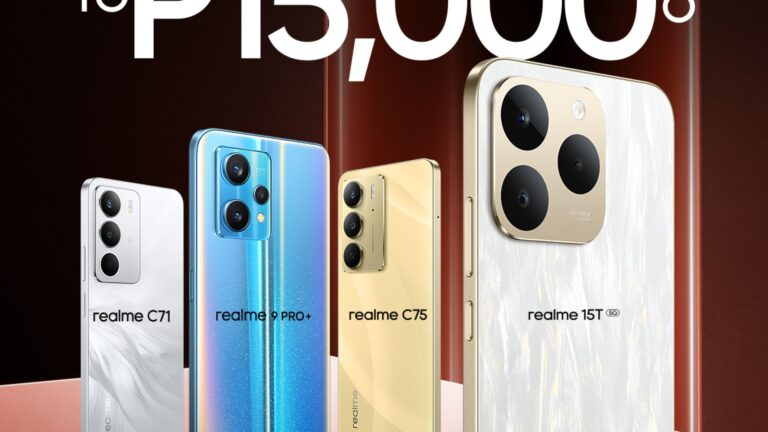 realme Offers Up to P15,000 off on Select Smartphones this October