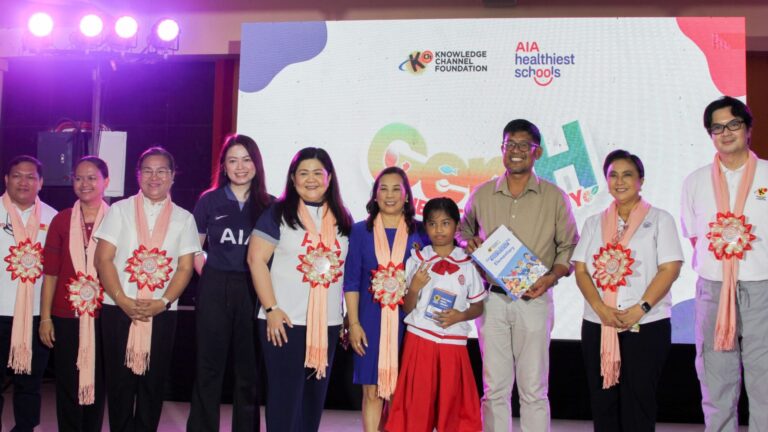    AIA Philippines and The Knowledge Channel Introduce Health Literacy Program ‘Generation Healthy’ at a Launch Event in Naga City