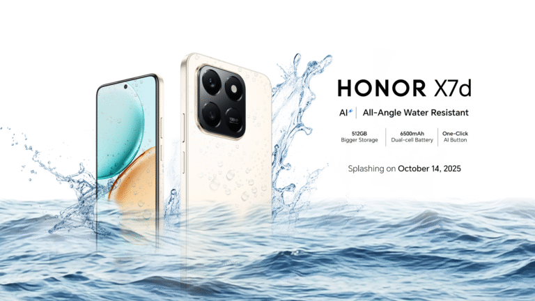 HONOR to Launch New Budget Water-Resistant AI Phone HONOR X7d on October 14! 