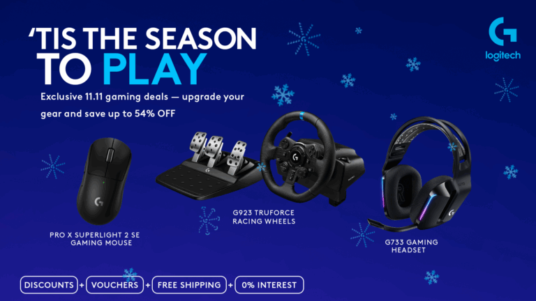 The Perfect Gift of Style Awaits You at Logitech’s 11.11 Shopee Christmas Sale!