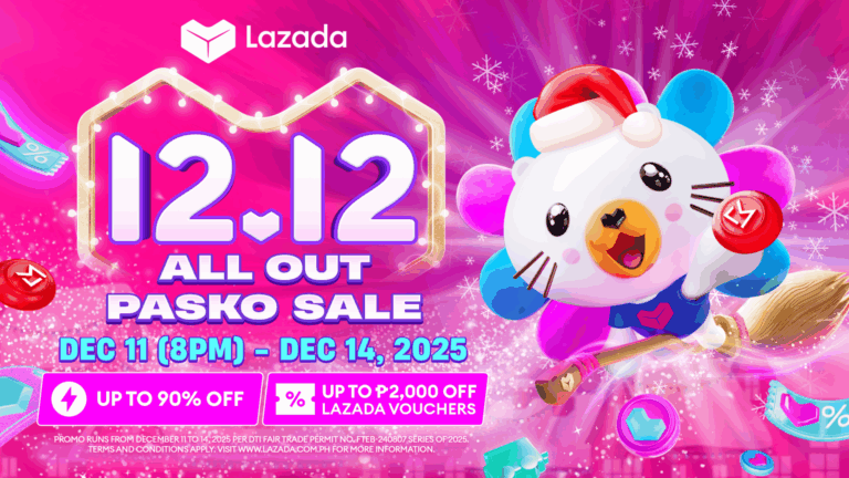 Lazada ushers in an All-Out Pasko with 12.12 branded deals and exclusive experiences