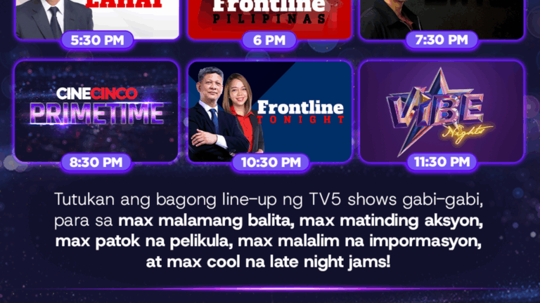 TV5 Ushers in 2026 with Original Shows, Returning Favorites, and a Stronger Primetime Lineup