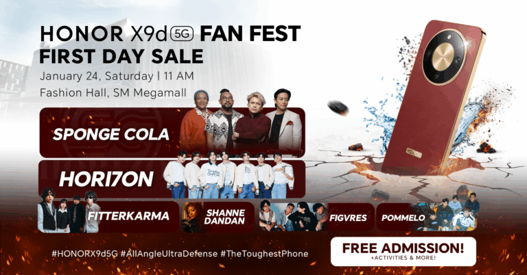 It’s Happening! HONOR Philippines Launches First-Ever Fan Fest with HONOR X9d 5G 