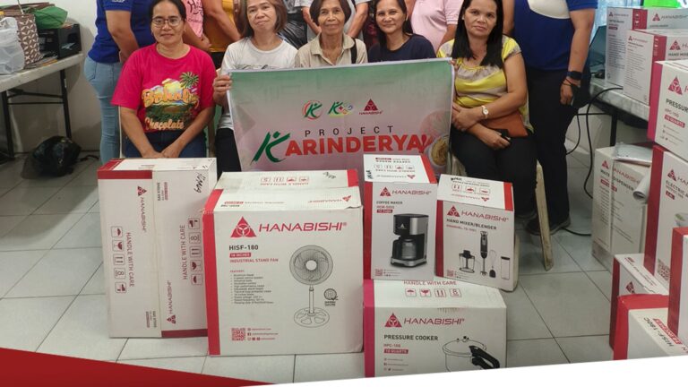Hanabishi’s Kapartner sa Kabuhayan Provides Karinderya Starter Kits Anew to Project Karinderya Beneficiaries   