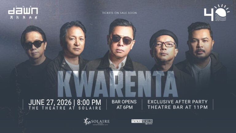    The Dawn celebrates 40 years of legacy with Kwarenta concert