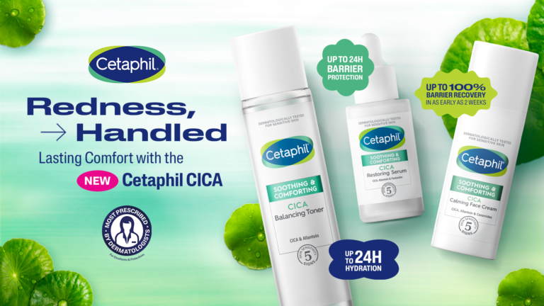 Beyond Redness Relief: Cetaphil Encourages Proactive  Sensitive Skin Protection With Soothing & Comforting Line