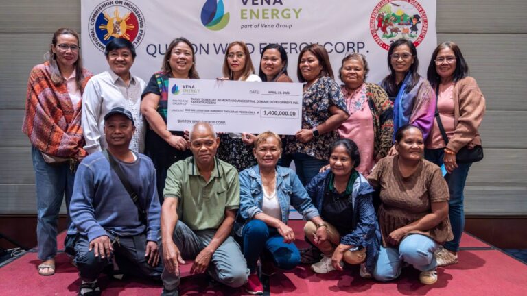 Vena Energy Formalizes Community Support through a Check Turnover Ceremony to host Indigenous Cultural Communities   