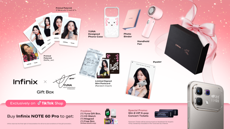 Infinix Launches the NOTE 60 Pro Yuna Gift Set Alongside the NOTE That Beat Dance Challenge